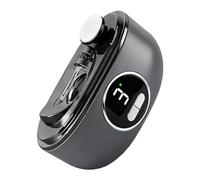 Cortadora de uñas eléctrica | cortaúñas de seguridad de doble cuchilla - con juegos de uñas guardar 3 velocidades pantalla cortador de uñas eléctrico | para mujeres hombres niños salón de viajes en