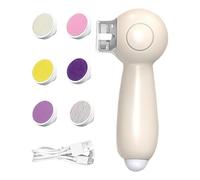 Cortadora de uñas eléctrica para bebés, cortaúñas para niños, kit de aseo de uñas, molinillo de uñas para bebés, herramienta de corte de uñas segura, peluquero de uñas multifuncional, bebés enemigos