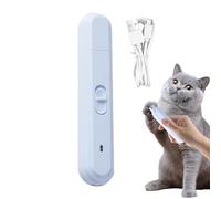 Cortadora de uñas para mascotas, recortadora de uñas para perros y gatos, máquina de aseo para cachorros, cortaúñas profesional para mascotas, afeitadora inalámbrica silenciosa para perros, fácil de