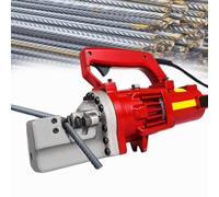 Cortadora De Varillas De Refuerzo Eléctrica, Cortadora De Varillas De Refuerzo Hidráulica De 1250W, Incluye Estuche De Almacenamiento, para Obras Construcción, Construcción Viviendas
