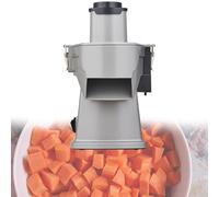 Cortadora de Verduras Eléctrica 4 en 1 Cortadora de Verduras Comercial Máquina Cortadora de Patatas Eléctrica Cortadora de Batatas Cortadora Automática de Frutas para Repollo Cebolla Tomate