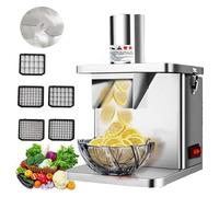 Cortadora De Verduras Eléctrica Comercial, Picadora de verduras comercial, trituradora, cortadora automática de cebollas y patatas, procesadora de alimentos, cortadora de frutas