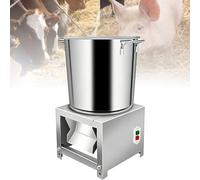 Cortadora De Verduras Eléctrica, Procesador De Alimento Para Aves, Acero Inoxidable, Diámetro Grande De Entrada De 30 Cm, 3500 Rpm, 75-150 Kg/Hora Para Alimento Animal Y Cocina(1500w)