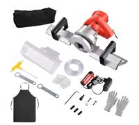 Cortadora Eléctrica De Azulejos, 1200 W, Corte Biselado A 43 Grados, Con Hoja De Sierra Y Bomba De Agua De 12 V, 13 000 Rpm, Manguera De Agua De 3,5 M, Biseladora De Azulejos Para Cerámica/piedra.