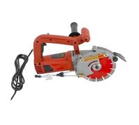 Cortadora Eléctrica De Sierra For Ladrillos Hormigón 4800W | Máquina Ranuras Con Cable Alimentación 9,51 Pies | Rozadora Pared Hoja 190 Mm