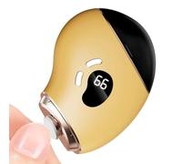 Cortadora eléctrica, recortadora automática recargable, herramienta de aseo de almacenamiento de clips, accesorio de mano ABS, kit de manicura inteligente con bloqueo de seguridad, cuidado de uñas de