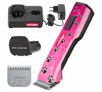 Cortadora Heiniger Saphir Pink con batería y cuchilla #10