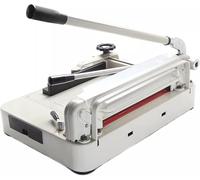 Cortadora manual de papel con cuadrícula Guillotina de precisión for papel grueso de tamaño A4 de alta resistencia, cortadora de papel grueso industrial y comercial, manual de alta resistencia