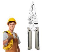 Cortadora Pelacables | Herramienta Manual Multifunción para Cortar Cables | Alicates De Corte Para Cable Eléctrico | Para Trabajos de Decoración del Hogar Mantenimiento de Automóviles