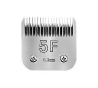 Cortadora Profesional For Perros 4F,5F,7F,9#,10#,30#,40#, Compatible Con Oster,A5,Compatible Con Wahl,KM Clippers, Cortapelos For Animales(Size 5F-6.3mm)