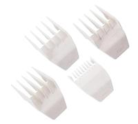 Cortadora/recortadora De Maní Profesional, Cuchillas De Repuesto A Presión #2068-300, Compatible Con Wahl, Cortadora/recortadora De Pelo De Maní(4 combs White)