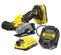 Cortadora universal inalámbrica Stanley FatMax V20, 2 x 2,0 Ah 18 V SFMCM300D2