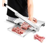 Cortadora y rebanadora manual profesional de huesos de carne for carne congelada, máquina cortadora de pollo de alta resistencia, picadora for cocina