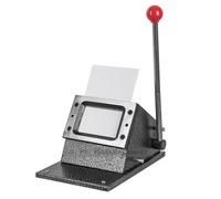 Cortadora Y Troqueladora De Esquinas Redondeadas, Cortadora Manual De Tarjetas De Identificación, Máquina Manual Para Tarjetas De PVC De 90 X 55 Mm, Grosor De Corte ≤ 0,8 Mm, Cuchilla Afilada