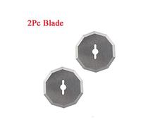 Cortadoras de césped eléctricas, Tijeras eléctricas, cortador eléctrico inalámbrico recargable, cizalla for cartón, cuero, tela, álbum de recortes, alfombra, corte rotativo eléctrico(2PCS blade)