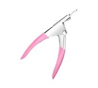 Cortadoras de uñas falsas, falsas uñas Clipper - Rebanada de uñas falsa,Tipo U Trimador de uñas de acero inoxidable para el diseño de uñas de la casa de salón, Clippers para manicura