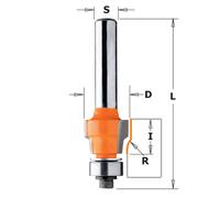 CMT ORANGE TOOLS 907.004.11 Fresa para recortar laminados D12,7mm I9,5mm L52mm SØ8mm