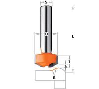 Cmt orange tools 980.531.11 fresa para canto antigoteo para materiales