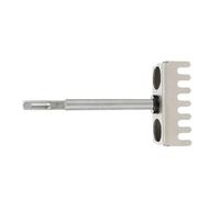 Cortadores cuadrados - 16,5 x 8,52 x 4,53 cm Cortador de ranura cuadrada | Punzón para agujeros cuadrados | Punzón tipo 86 de alta resistencia con guía para control de polvo y corte de yeso