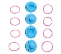 Cortadores De Arcilla Moldes Placa 3D Y Cortador De Borde 6 Pétalos | 12 Piezas Moldes De Resina Para Pendientes Para Principiantes Niños DIY Manualidades Horneado