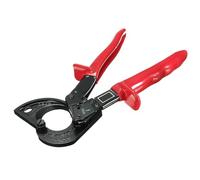 Cortadores de carraca Alicates for cortar cables con trinquete, alicates for aislados, herramienta profesional for crimpar terminales para cables de cobre y aluminio(325A)