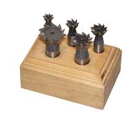 Cortadores de cola de milano para metal 60 grados 13-16-20-25-32mm Holzmann ssf5