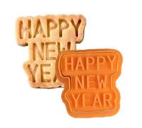 Cortadores de galletas de Año Nuevo Chino,Sello de galleta de serpiente | Cortador de galletas Año Nuevo 2025 | Cortadores de navideñas con agarre cómodo, cortador y sello de de Noch