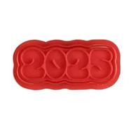 Cortadores de galletas de Año Nuevo Chino,Sello de galleta de serpiente | Cortador de galletas Año Nuevo 2025 | Cortadores de navideñas con agarre cómodo, cortador y sello de de Noch