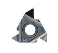 Cortadores de inserción de carburo CNC, herramientas de diamante PCD, 11IR AG55 AG60 16ER, tornillo de inserción de rosca, CNC indexable, 1 unidad (Diamond PCD, 11IR A55)