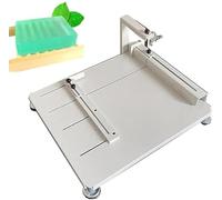 Cortadores de jabón manuales para manualidades, tamaño ajustable para barras de jabón de precisión, ideal para hacer jabón hecho a mano