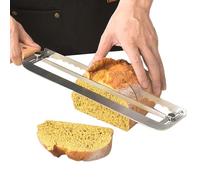Cortadores de Pan | Cortadora de Pan de Acero Inoxidable | Herramienta de Corte Ergonómica Anticorrosiva | Para Cocina Hogar Panaderos Comerciales Alimentación Gastronomía Almacenamiento