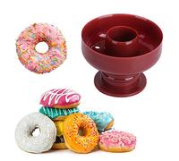 Cortadores de rosquillas, 5 piezas Moldes de rosquillas Moldes de rosquillas para hornear Cortadores de galletas de bricolaje Utensilios de cocina para hacer rosquillas Tortas Pan Galletas
