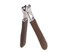 Cortadores de Uñas, Cortador de Uñas de Abertura de la Mandíbula Ancha, Cortacéfalos para Uñas Gruesas y Duras, Recortes de Uñas de los Pies (BROWN)