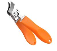 Cortadores de uñas curvados - Clippers curvos para uñas | Cortadores de uñas en ángulo | Apertura de mandíbula ancha Anti Splash Slanted Uñas | Hogares cortadoras de uñas oblicuas con cómodo