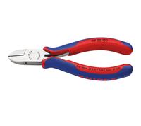 Cortadores Diagonales De Corte Plano Con Bisel Knipex 130Mm 77 02 130