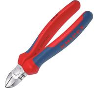 Cortadores Diagonales Knipex 70 05 180 Con Agarre Multicomponente 180Mm