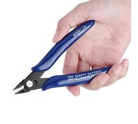 Cortadores laterales, cortadores de cables eléctricos profesionales de acero al carbono, cortadores laterales, cortadores de alambre, 130 mm