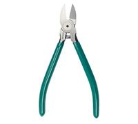 Cortadores laterales de precisión y ultra afilados de 6 pulgadas con filo de corte al ras más largo, con resorte, tijeras de alambre ideales para manualidades y cualquier necesidad de corte limpio