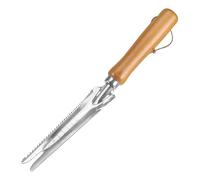 Cortamalas hierbas, herramientas de hierba de jardín, manual multifunción, Weeder de acero inoxidable con medición, herramienta de eliminación de hierbas para cavar deshierbe, regalo para jardineros