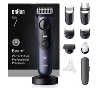 Cortapelos Braun BeardTrimmer 7 80789809 Inalámbrico 120min 40 Longitudes 5 Peines Resistente al Agua