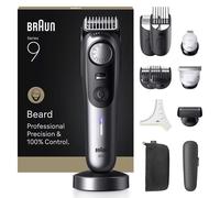 Cortapelos Braun BeardTrimmer 9 BT9560 Inalámbrico 180min 52 Longitudes 2 Peines Resistente al Agua Carga Rápida