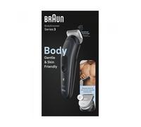 Cortapelos braun bodygroomer series 3 bg3340/ con batería/ 3 accesorios