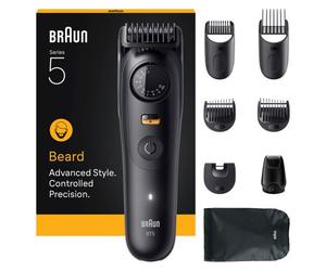 Cortapelos Braun BT5560 Recargable 40 posiciones Wet&Dry inalámbrico 120min batería Li-ion