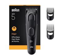 Cortapelos Braun Negro 17 ajustes corte batería NiMH inalámbrico cabezal 50 min