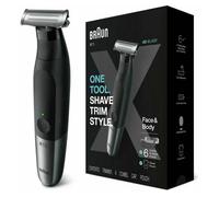 Braun Series X XT5200 Máquina de afeitar de láminas Recortadora Negro, Metálico