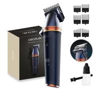 Cecotec Cortapelos Máquina de Cortar el Pelo con 6 Peines PrecisionCare Expert Ceramic. Motor Brushless, Cuchillas de Cerámica, Autonomía 120mins, 5 Niveles de Ajuste 0,8 a 2 mm, Ergonómico