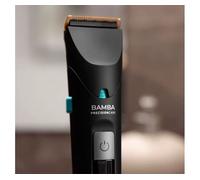 Cecotec Cortapelos Bamba PrecisionCare Wet&Dry. Batería de Litio, Autonomía 120 mins, Cuchillas de Acero Inox con Recubrimiento de Titanio, IPX6, Modo con Cable, Incluye 8 Peines