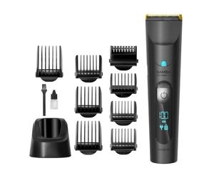 Cortapelos con batería wet&dry y cuchillas con recubrimiento de titan