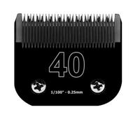 Cortapelos Desmontable Negro For Peluquería Canina, Cuchillas De Acero Inoxidable, Compatible Con Andis, Compatible Con Oster, A5 KM10(40-0.25mm)