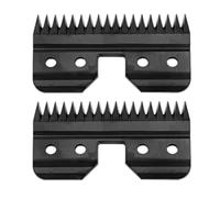 Cortapelos Desmontable Negro For Peluquería Canina, Cuchillas De Acero Inoxidable, Compatible Con Andis, Compatible Con Oster, A5 KM10(2hei Ceramic Blade)